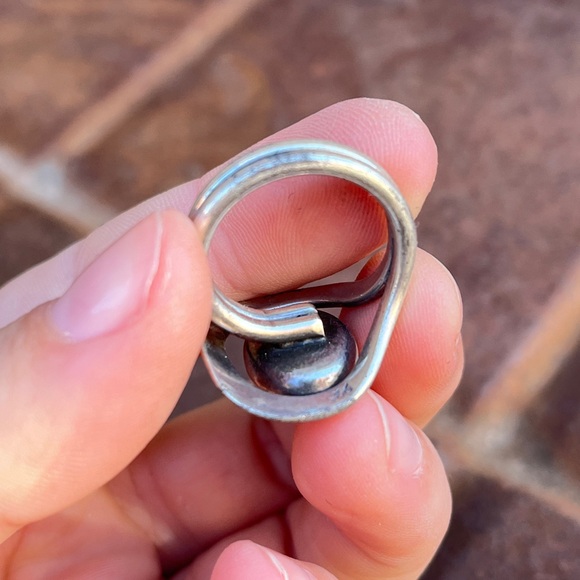 BOGO RINGS 💍 Vintage Sterling Silver Tiger’s Eye Ring - Picture 4 of 8